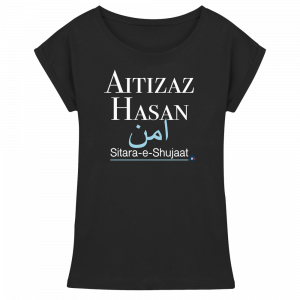HeldAitizazHasan - Womens Extended Shoulder T-Shirt